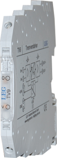 Isolation amplifier fixed areas, overall width 6.3mm