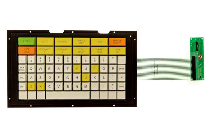KEYBOARD WITH INTERFACE BOARD & BEZEL FOR FADAL CNC 88 + 88HS REPLACES ELE-1783